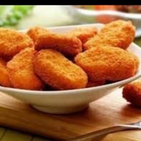 Porções de nugget