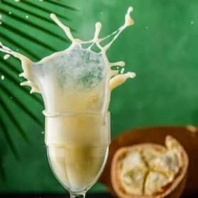 Suco e vitamina de cupuaçu