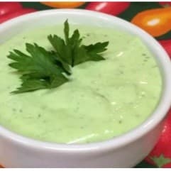 Pote de Molho Verde